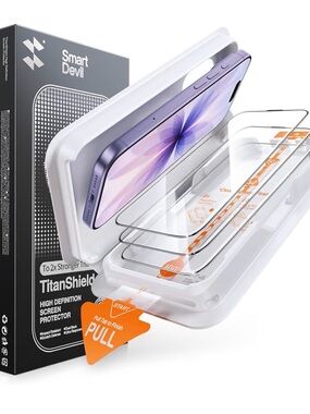 3Pack Screen Protector For I phone 17 optical clear 9H tempered Glass